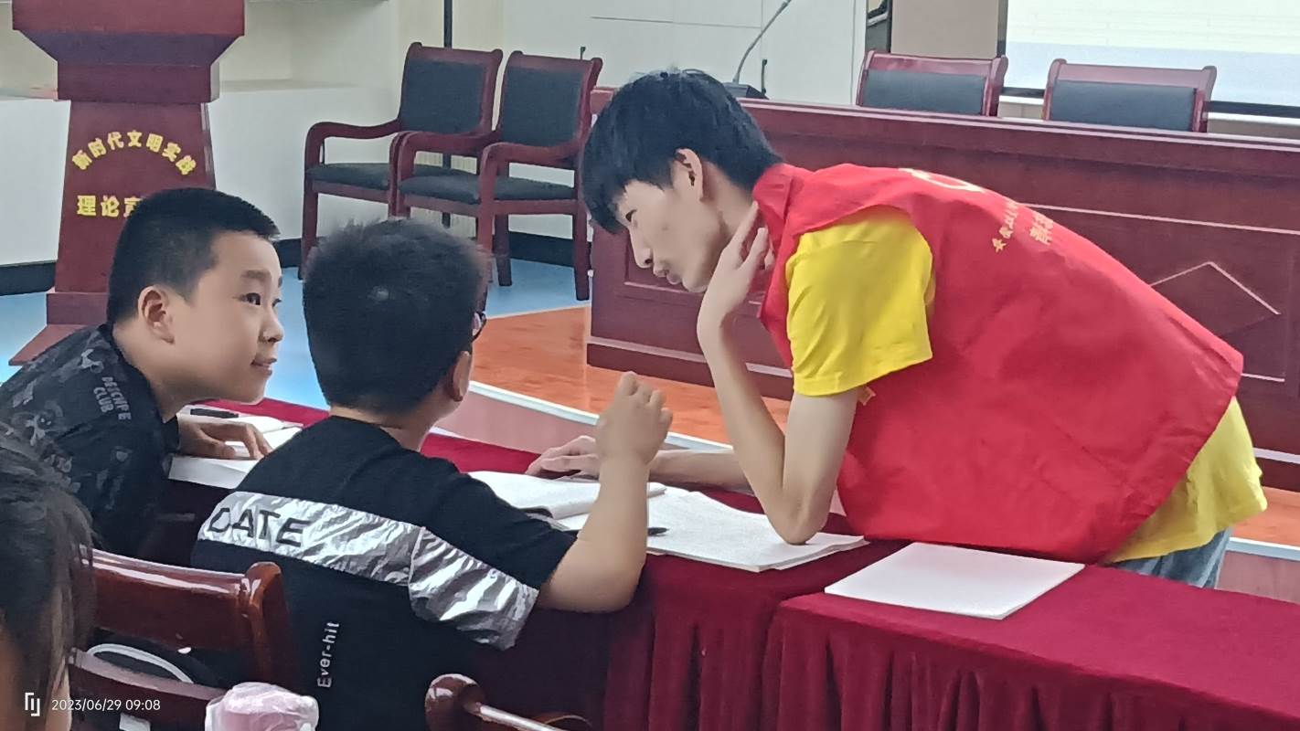 安徽學子三下鄉：“消防安全”小課堂，志愿者與你“童”行