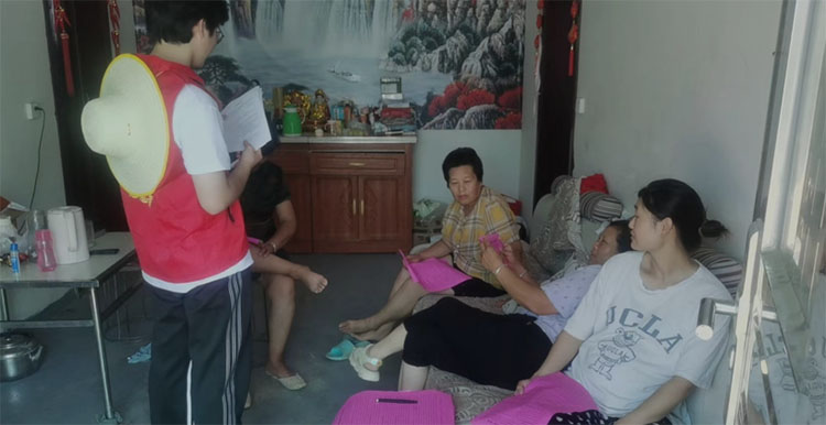 黨史學習教育，傳承紅色文化—經管學院黨史學習教育團赴臨泉縣白廟鎮姚集村開展暑期“三下鄉”社會實踐活動